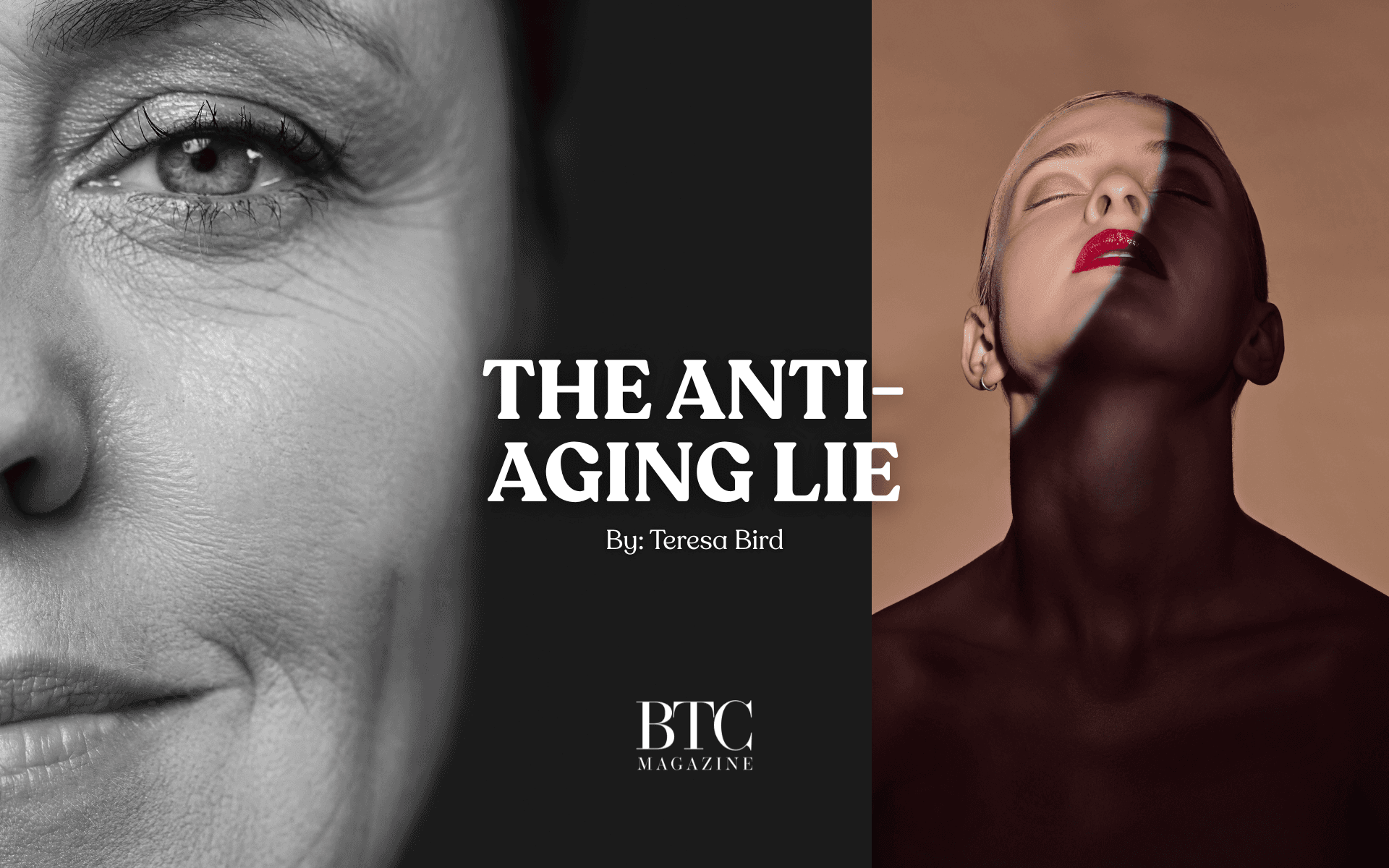 the anti aging lie