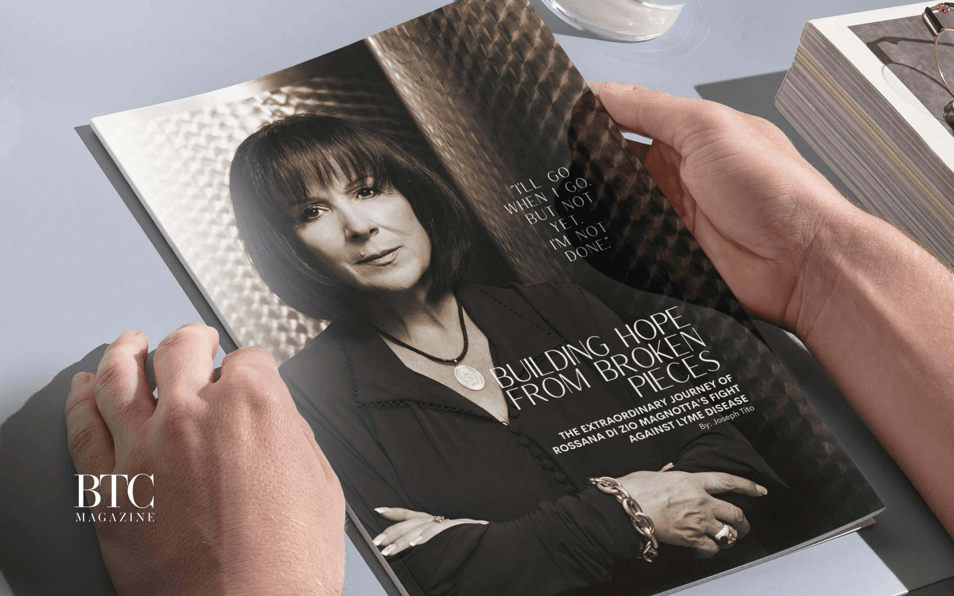 Building Hope from Broken pieces by Joseph Tito